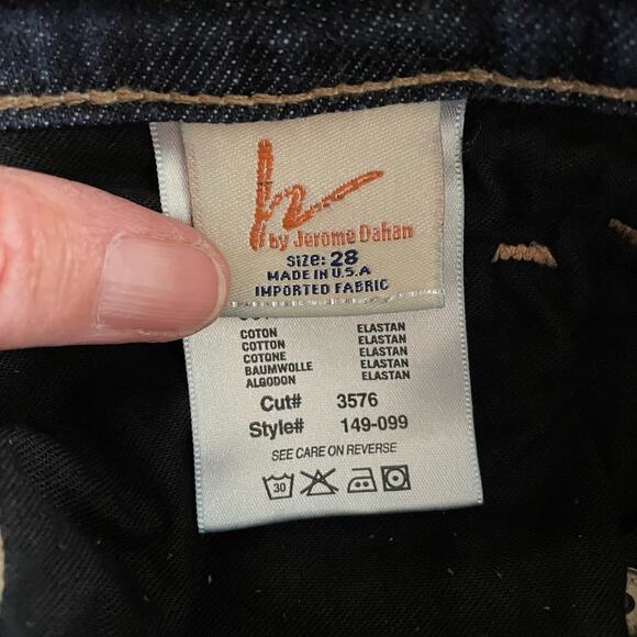 Citizens of Humanity Jackie #149 Stretch Straight Leg Jeans Sz 28 - Picture 11 of 13